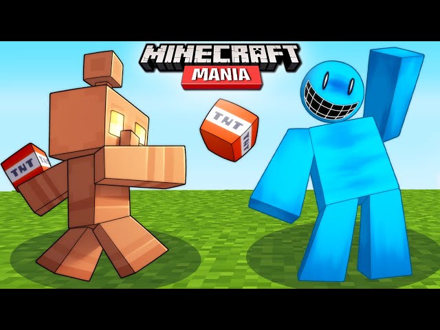 Minecraft Mania - Golem CAÑÓN, Bluudud