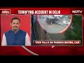 Delhi Rain News | Terrifying Accident In Heart Of Delhi, Biker Dies After Tree Falls On Him  - 01:55 min - News - Video