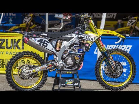 Inside Justin Hills Factory JGR Suzuki RMZ450 - Motocross Action Magazine
