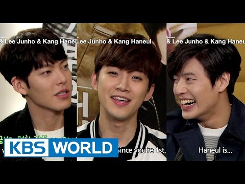 Kim Woobin, Lee Junho, Kang Haneul at a girls' campus (Entertainment Weekly / 2015.03.27)