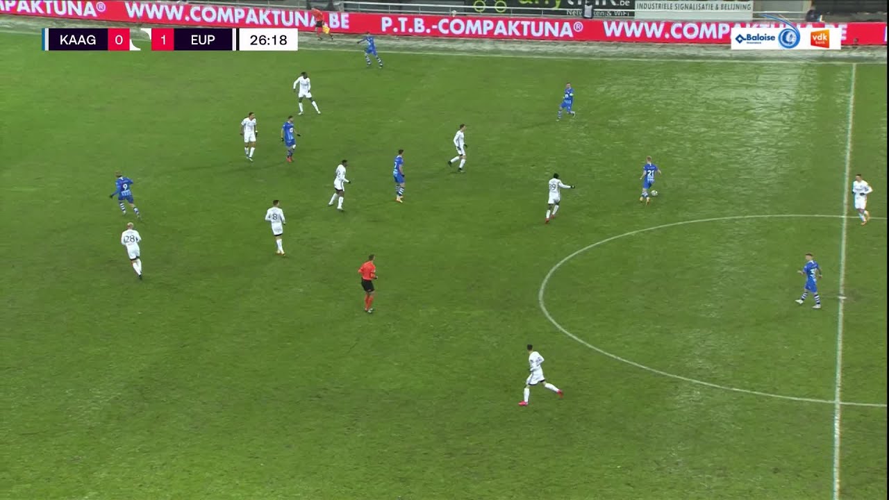 1-1 Tarik Tissoudali vs KAS Eupen