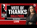 India Today Conclave 2024: Vote of Thanks BY Kalli Purie, Chairperson & Executive Editor-in-Chief