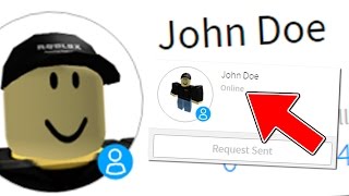 Do Not Add John Doe Account As A Friend In Roblox Music - hacked john doe account in roblox oldest roblox account