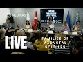 LIVE: Families of Azovstal soldiers hold a news conference in Turkey