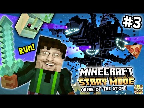 Lets Play Minecraft Story Mode #3: Stop Playing Around 