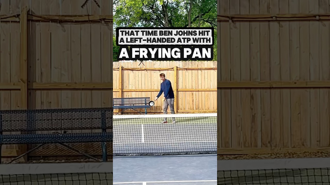 Ben Johns’ left-handed frying pan ATP 🤯