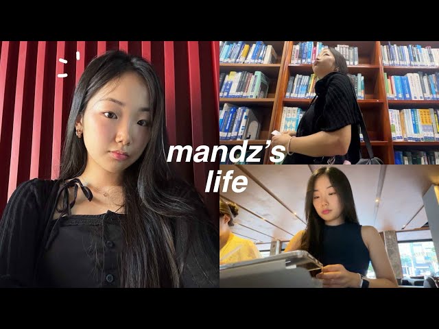 📓korea uni vlog: oq faço quando tiver me sentindo um 💩 na facul, cravings de madrugada, study,etc