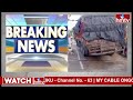 రైల్వే ట్రాక్ పై ఆగిపోయిన లారీ | Lorry stuck in Railway track | Vijayanagaram Dist | hmtv  - 01:16 min - News - Video