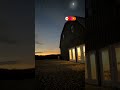 Timelapse of solar eclipse dimming a town in Ohio