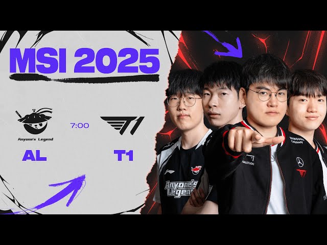 [VN] AL vs T1 | MSI 2025 - Vòng Phân Nhánh Ngày 12.07.2025