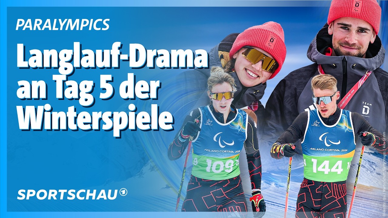 Bronze für Walter, Drama bei Marchand und Marburger - Highlights 11.03.| Paralympics |Sportschau