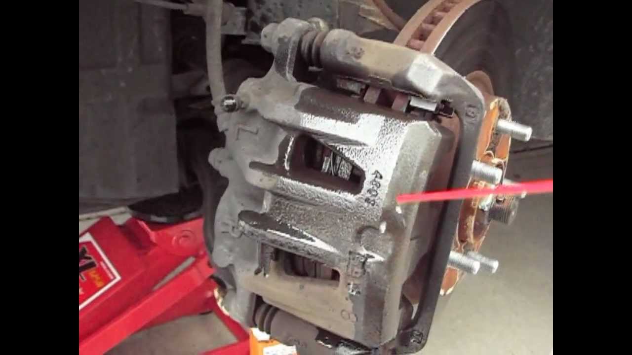 How to change brakes on nissan quest