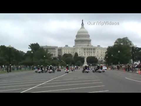 Pictures of Philadelphia PD Motorcycle Drill Team - Police Week, Washington DC, US
