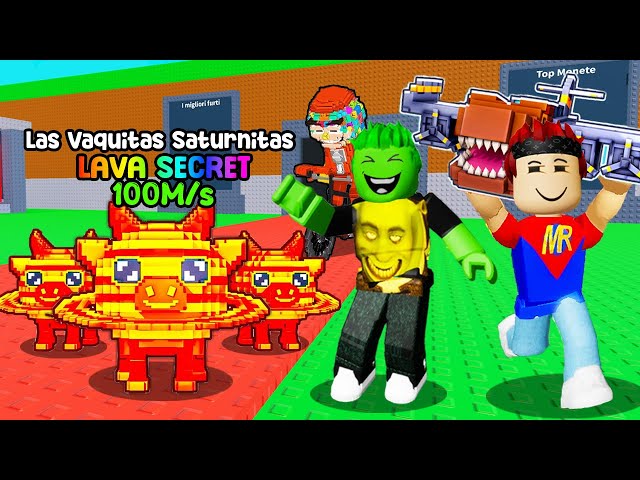 USIAMO LA FORTUNA 999x PER RUBARE TUTTI I BRAINROT SEGRETI DELLA LAVA su ROBLOX STEAL A BRAINROT!
