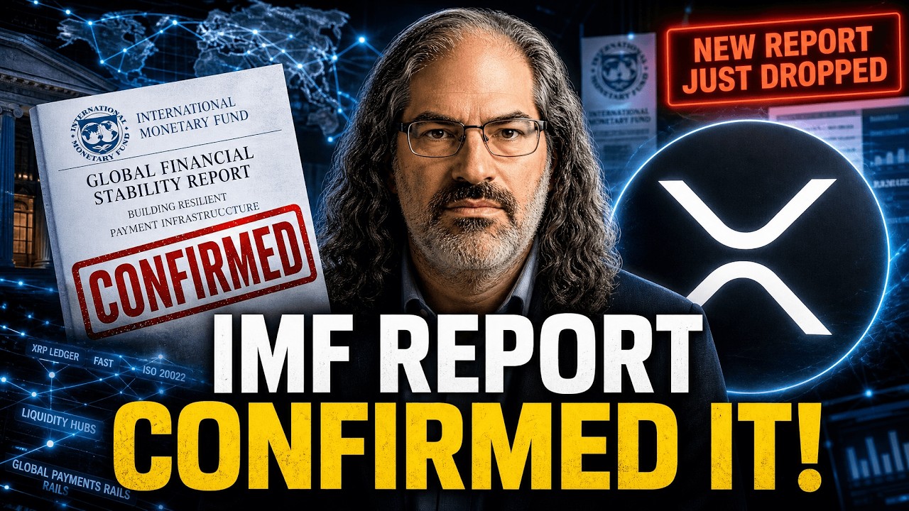 IMF NEW REPORT JUST DROPPED! THEY CONFIRMED XRP!?!