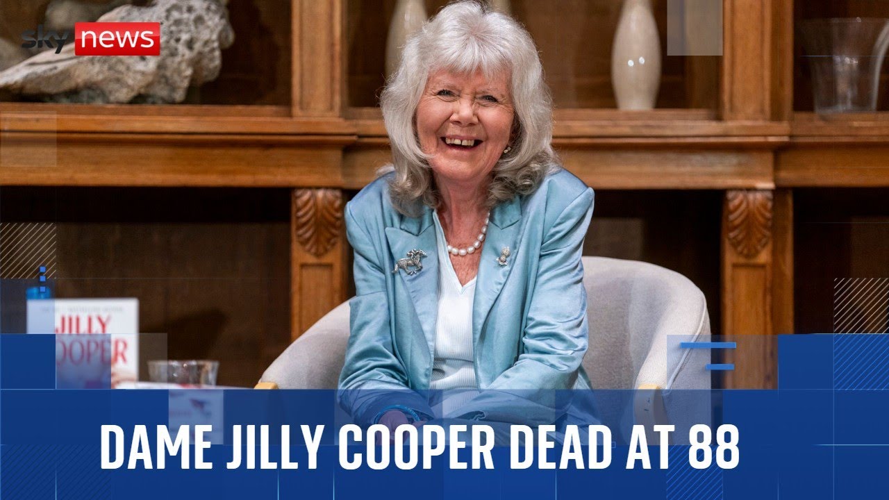 Breaking: Author Dame Jilly Cooper has died aged 88