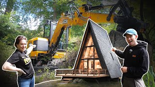 Building A Frame Cabin base with Laura J Clark - Part 1