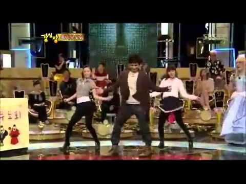 Kim Dongwan girl group dance