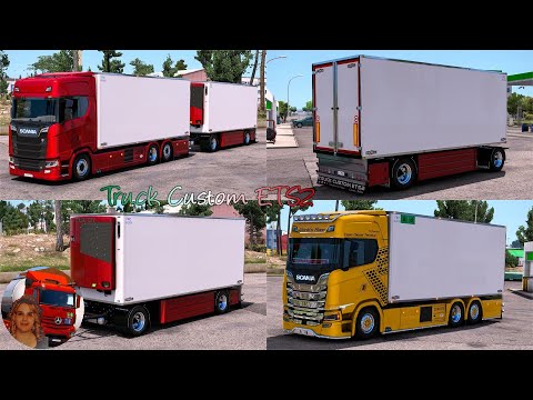 Scania NextGen Autotreno Frigo + Rimorchio (BDF Refeer with Trailer) MEGAMOD 1.53