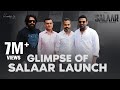Glimpse Of Tollywood star Prabhas Salaar launch