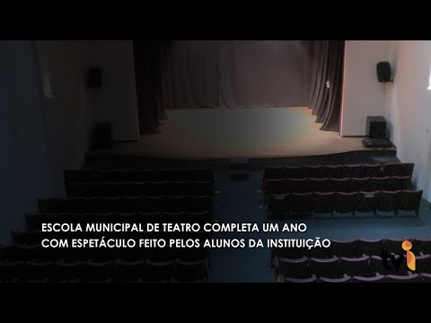 Vídeo: Escola Municipal de Teatro completa um ano com espetáculo feito pelos alunos da instituição