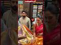 Naga Chaitanya & Sobhita Dhulipala spotted in elegant traditional attire💖 #nagachaitanya #shobitha