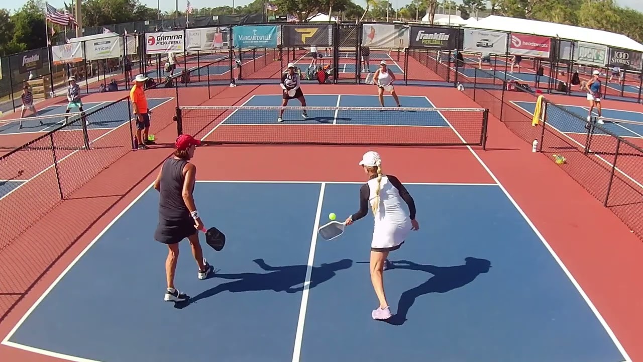 Semi Final Match; Women's Age: 70-74 Pickleball - US OPEN 2024