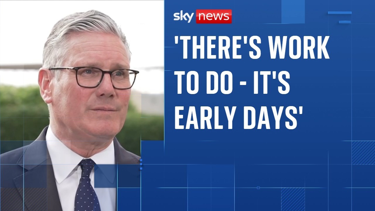 'Lot of work to do' to reopen Strait of Hormuz, says Starmer