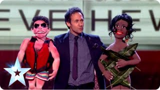 Steve Hewlett's ventriloquist act with some special guests | Final 2013 | Britain's Got Talent 2013