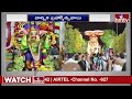 ఒంటిమిట్టలో వైభవంగా హనుమంత వాహన సేవ | Hanumantha Vahana Seva At Vontimitta Kodandarama Swamy | hmtv  - 00:45 min - News - Video