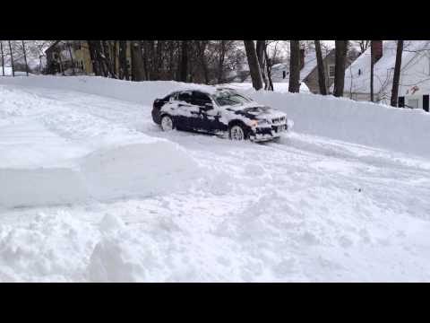 2009 Bmw 328i xdrive in snow #5