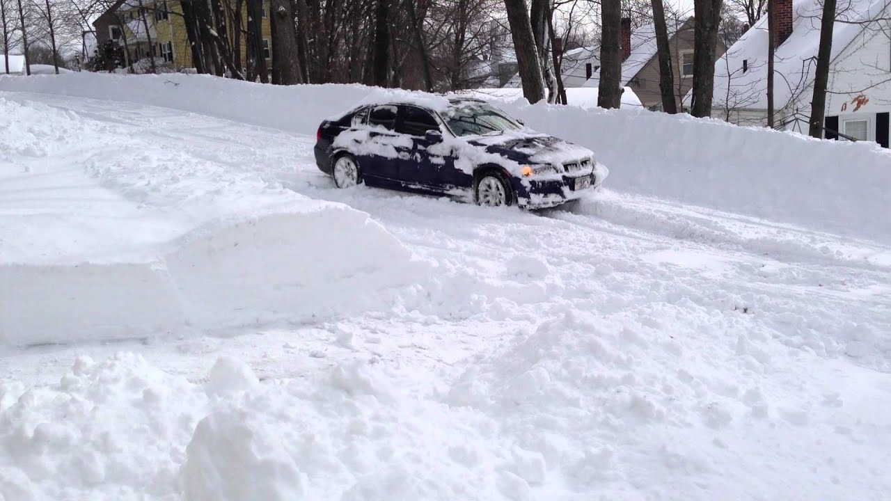 Bmw xdrive in snow #4