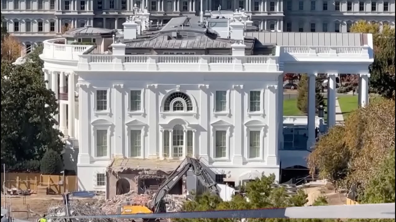 Biały Dom w remoncie i w ogniu krytyki! Polityczna awantura w USA
