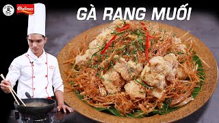 Cách làm Gà Rang Muối giòn ngon, dễ làm tại nhà | Kỹ Năng Vào Bếp