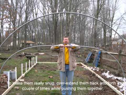 Building a Hoop House