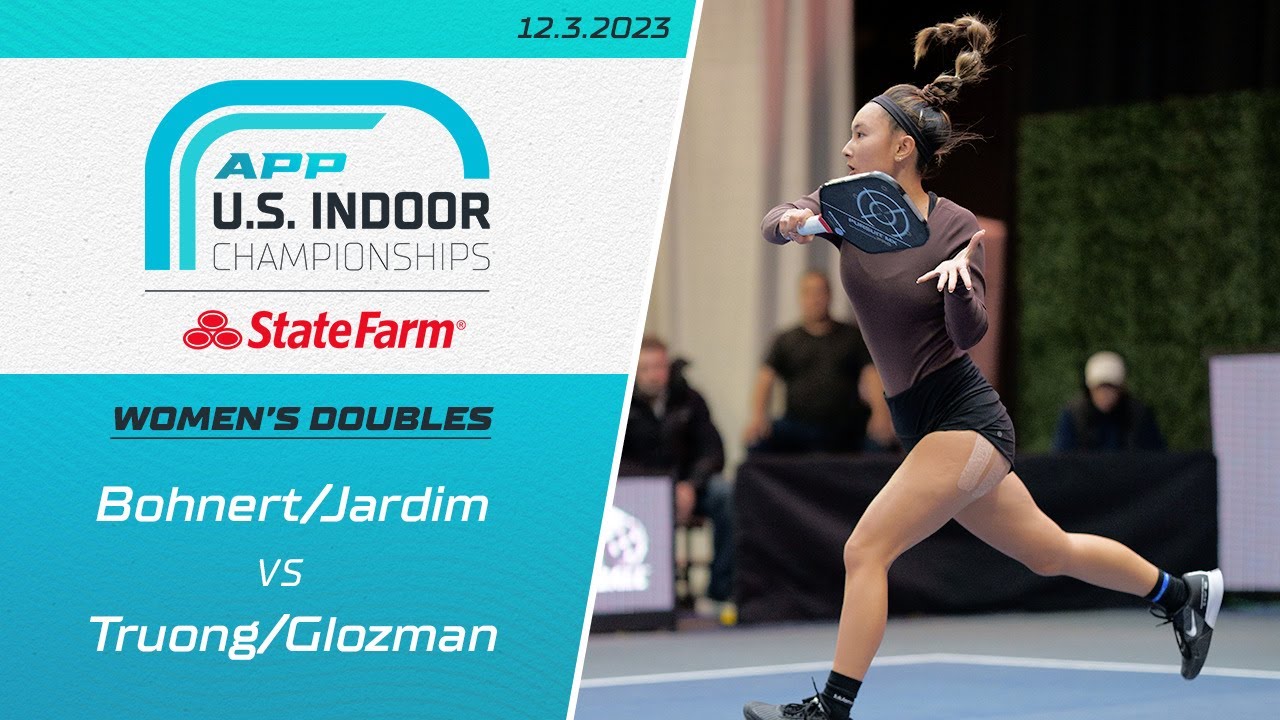 The State Farm 2023 APP U.S. Indoor Championships | Women's | Bohnert/Jardim vs. Truong/Glozman