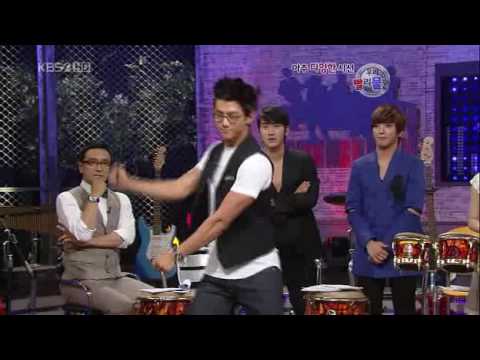 Taek dances to f(x)'s NU ABO