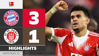 It Ain’t Over ‘Til It’s Over! | FC BAYERN — ST. PAULI | Highlights | Matchday 12 – Bundesliga 25/26