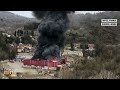 Fire Breaks Out at French Recycling Plant Housing Batteries | News9  - 00:27 min - News - Video