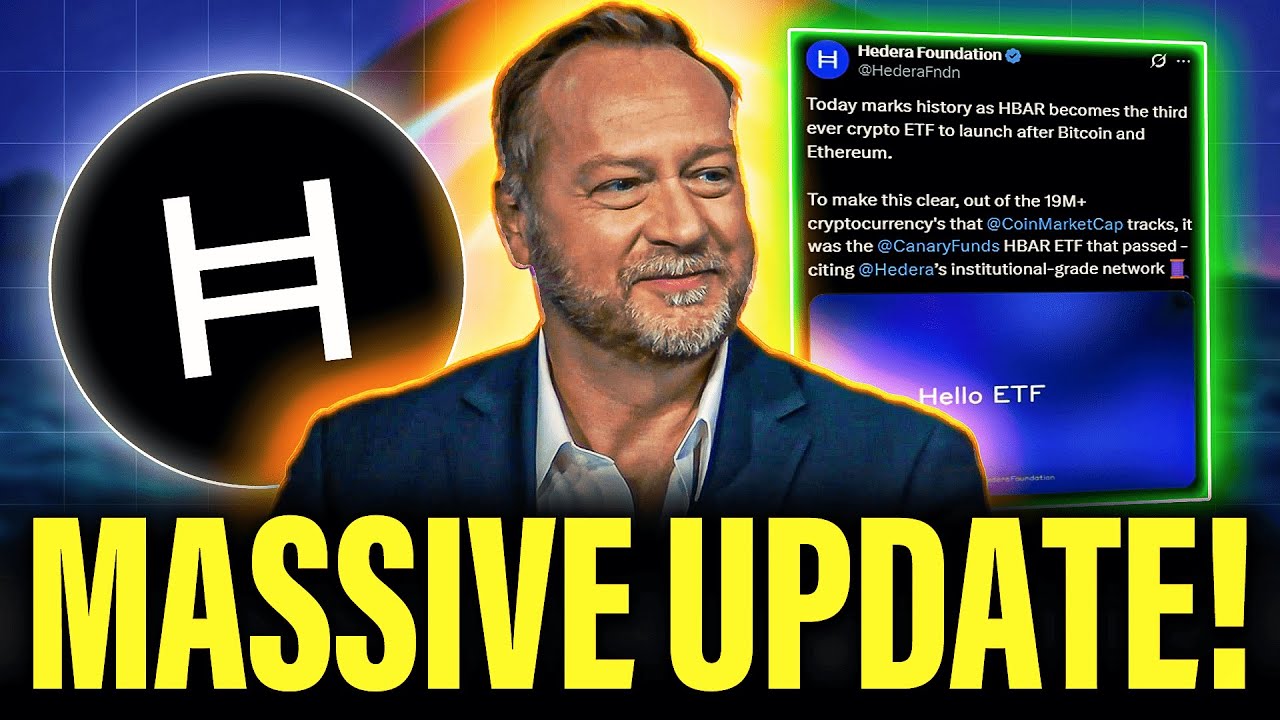 Hedera HBAR Made History | Institutional DeFi, ETFs & More!