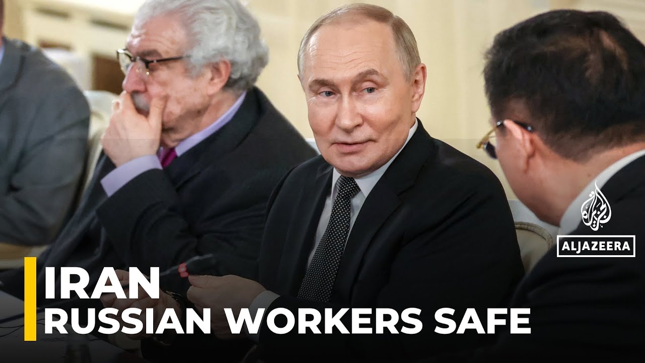 Russian nuclear workers in Iran: Putin says Israel has agreed to ensure their safety