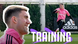 Dusan, Di Maria and The Team Prepping Up For Lazio | Juventus Training