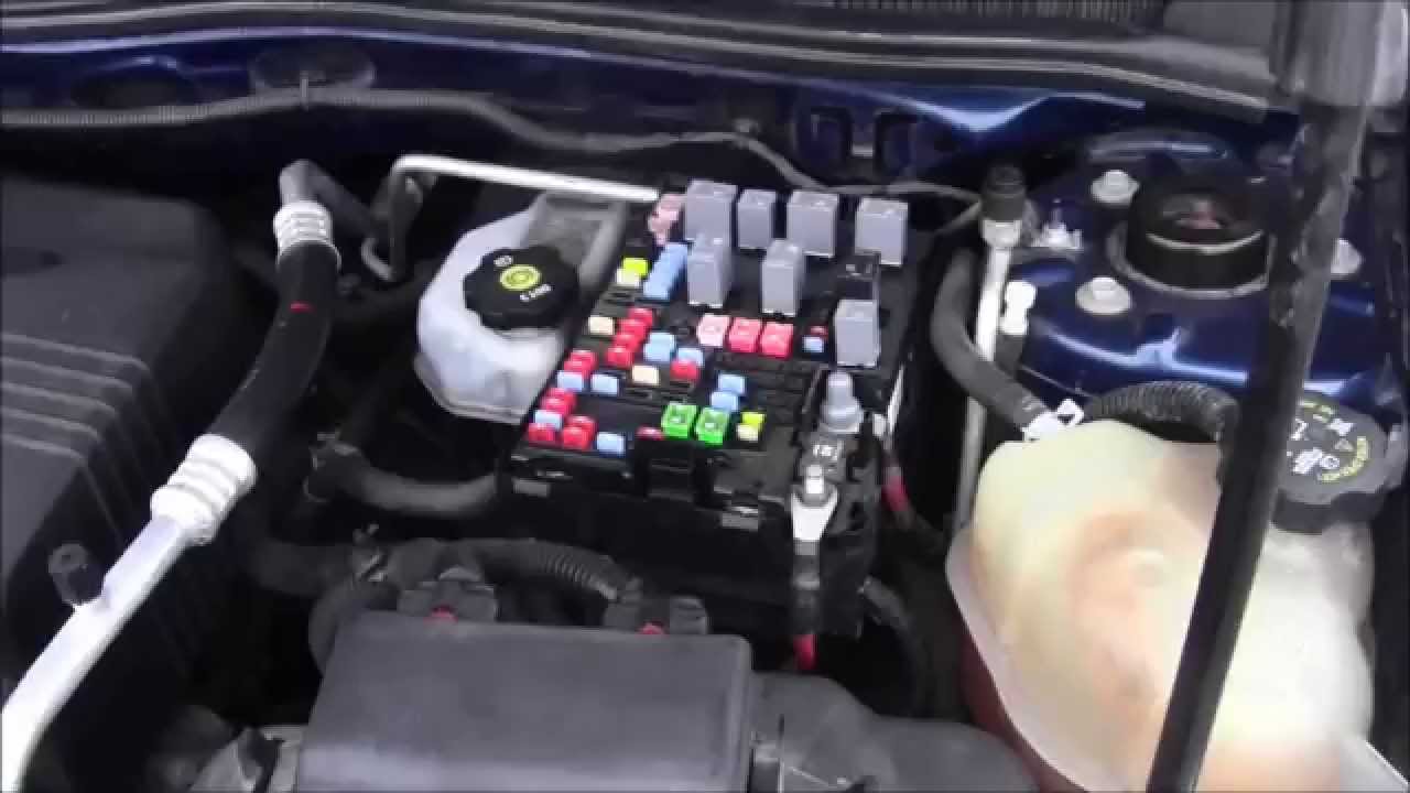 Windshield Fluid Not Spraying on 2008 Chevy Equinox - How ... 2008 gmc acadia fuse panel diagram 