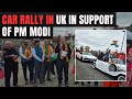Lok Sabha Polls 2024 | Car Rally In UK To Show Unwavering Support For PM Modi For Lok Sabha Polls