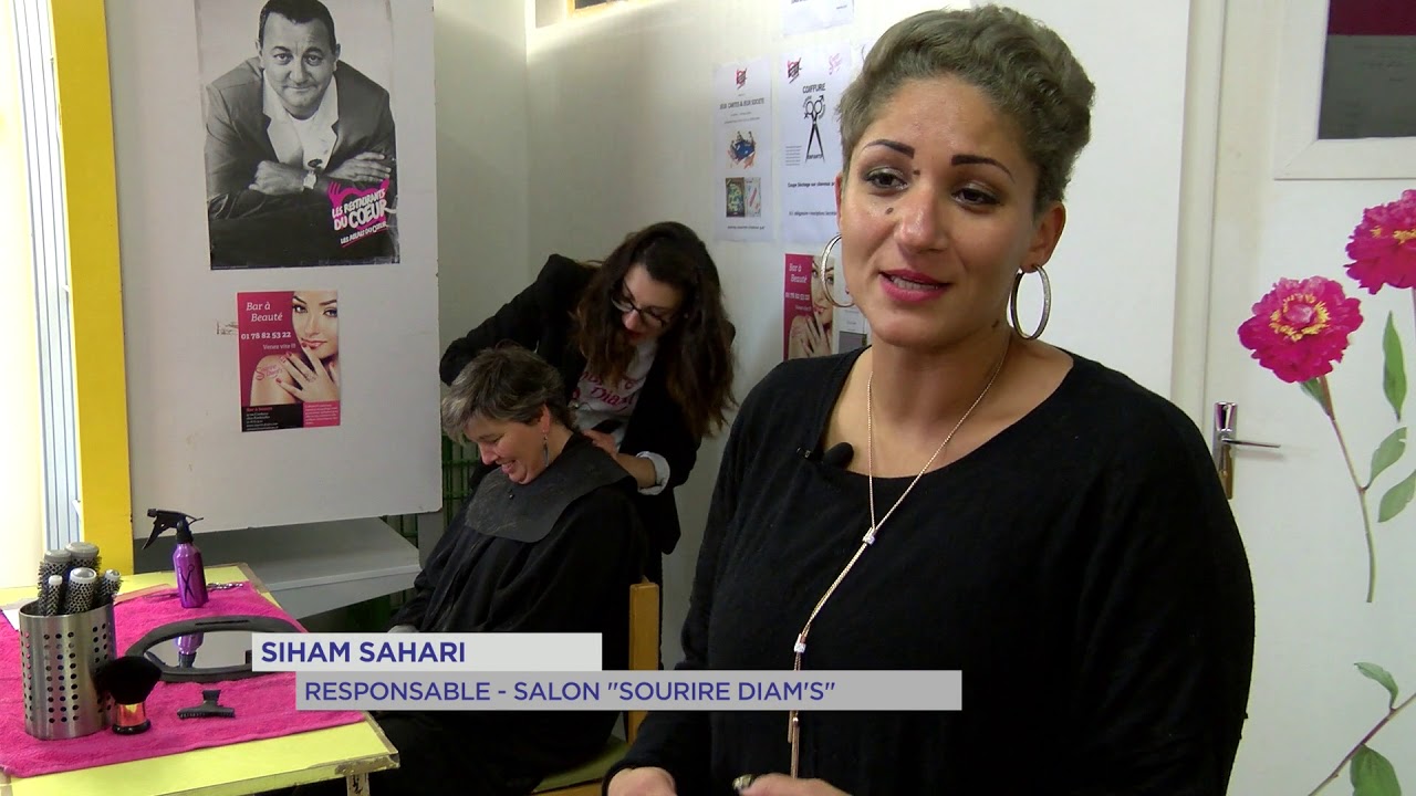 Rambouillet : Un salon de coiffure au Resto du coeur