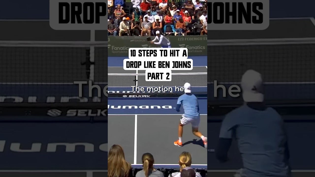 How To Hit A Third Shot Drop Exactly Like Ben Johns (Part 2)