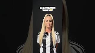 Alisha Lehmann had to be so focused on doing this interview 😂? #juventus #shorts