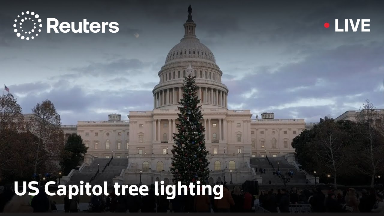 LIVE: Capitol tree lighting in Washington, DC