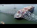 Drone Footage | Crews Search for People Missing After Baltimore Bridge Collapses | News9  - 07:03 min - News - Video