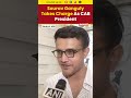 Sourav Ganguly Takes Charge As CAB President #shorts